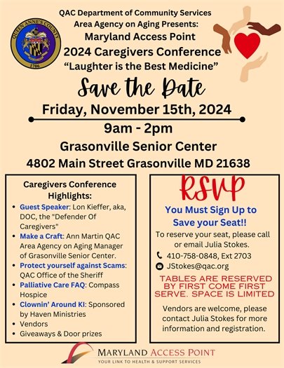 2024 Caregivers Conference flyer