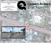 Map of the Duke Street Exit on Kent Island