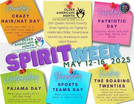 Spirit Week Flyer