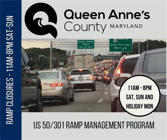 traffic jam on kent island