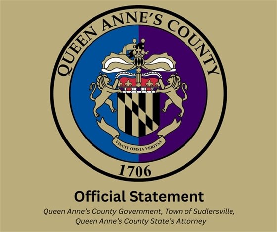 county seal with a gold background