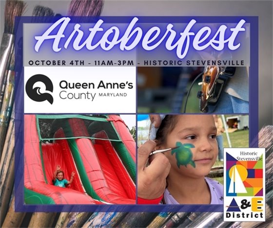 child getting face painted and another sliding on a blow up slide