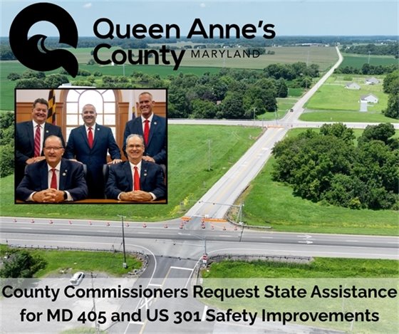 drone picture of the 405 crossover on 301