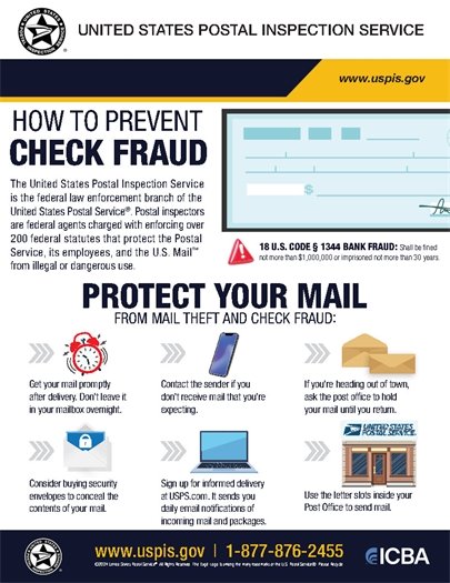 Prevent Check Fraud Page 1