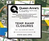 Map pf ramp closures