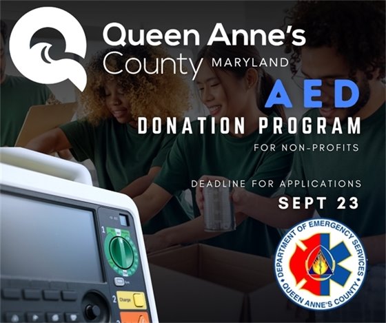 Pic of volunteers and and AED