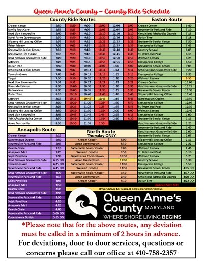 New County Ride Routes