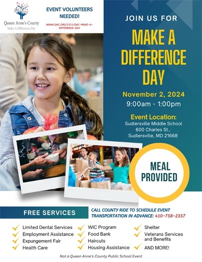 Make a Difference Day Flyer (English)