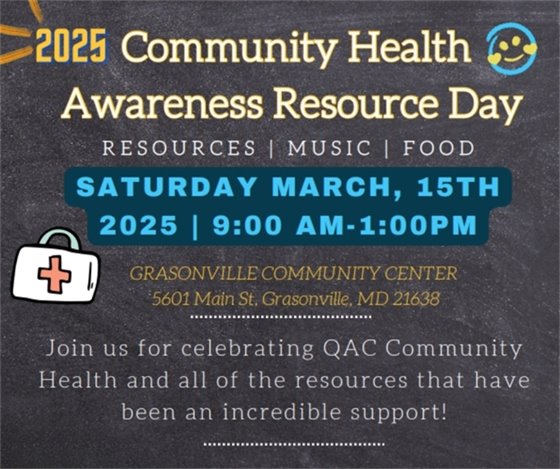 Community Health Awareness day flyer