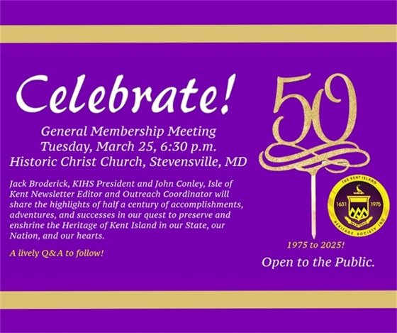 purple background with text in gold