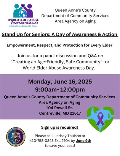 Stand up for Seniors