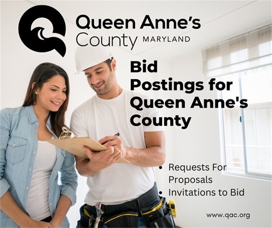 bid postings for queen annes county