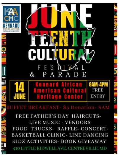 black background with outline of africa in front of words