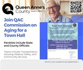 picture of a senior holding up a survey