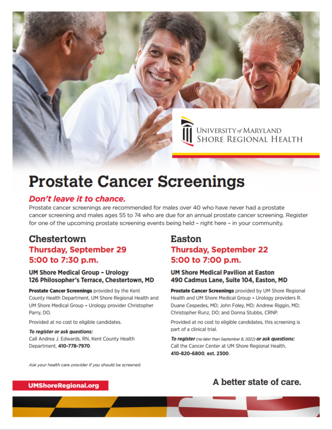 prostate screening