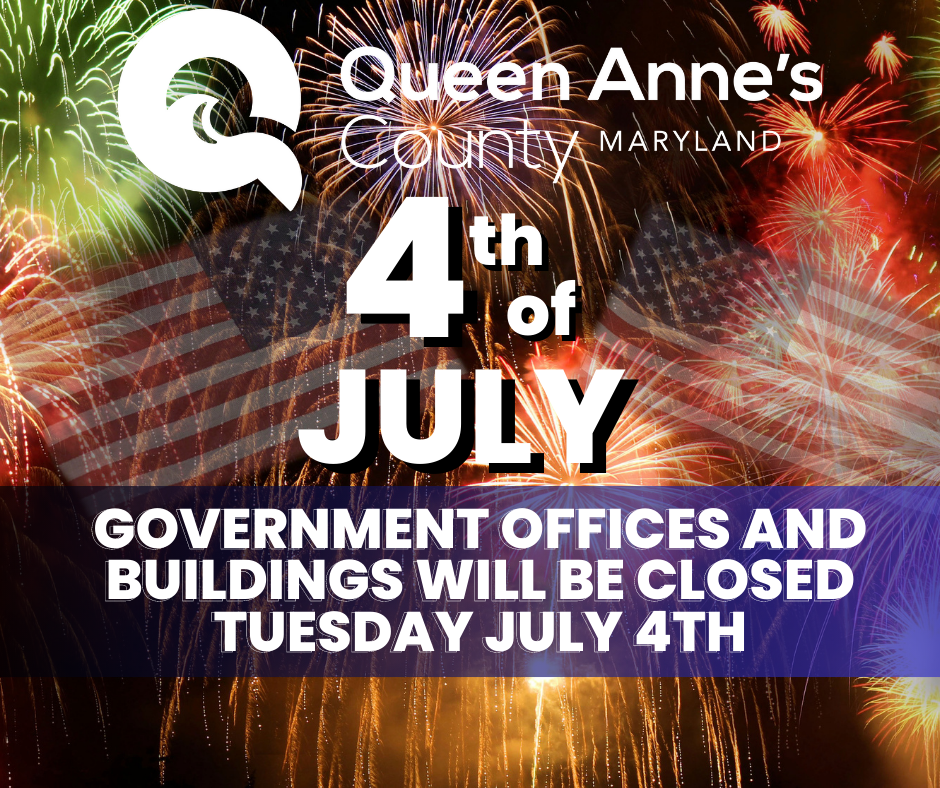 Government office and buildings will be closed Tuesday July 4th