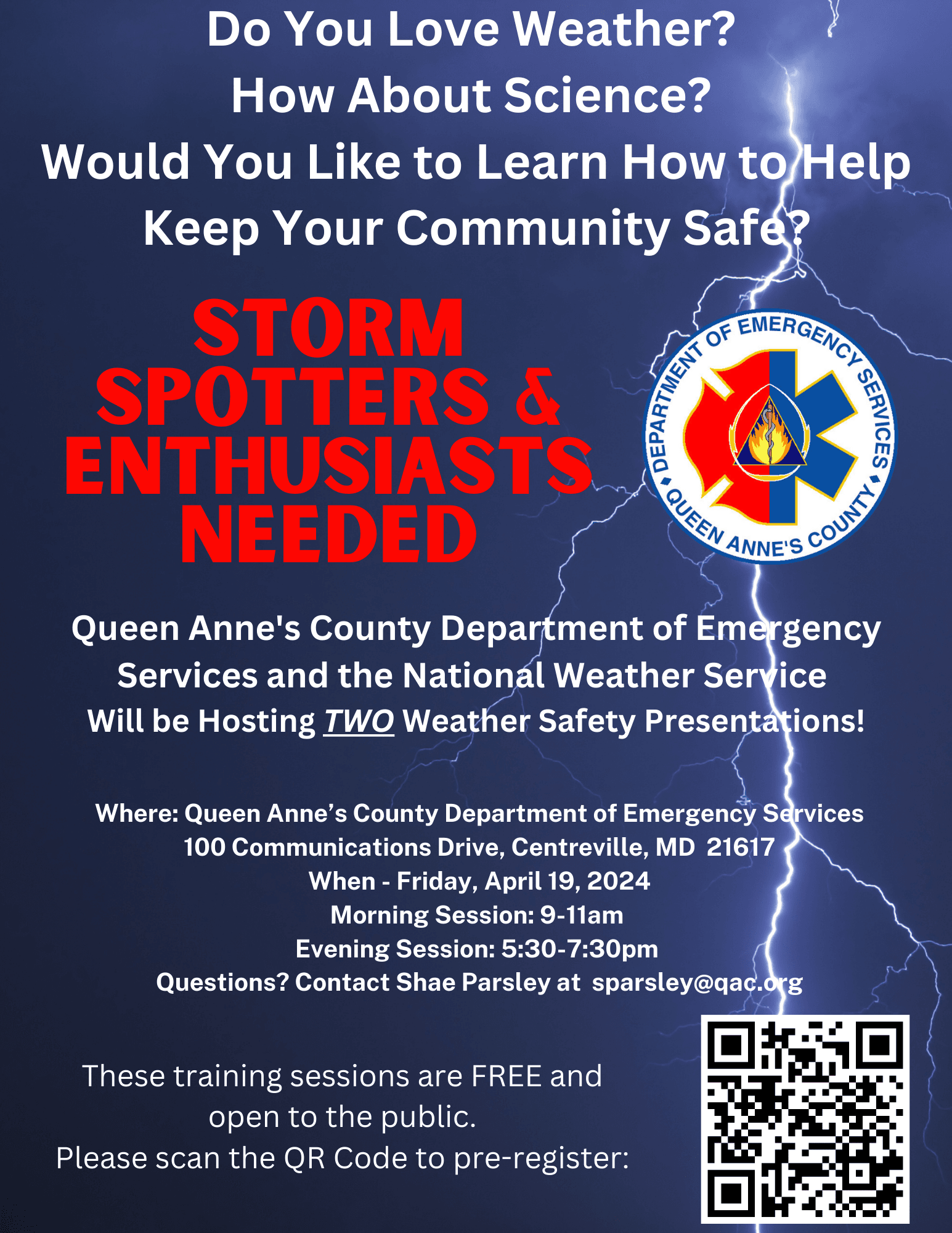 Storm Spotter Flyer 2024