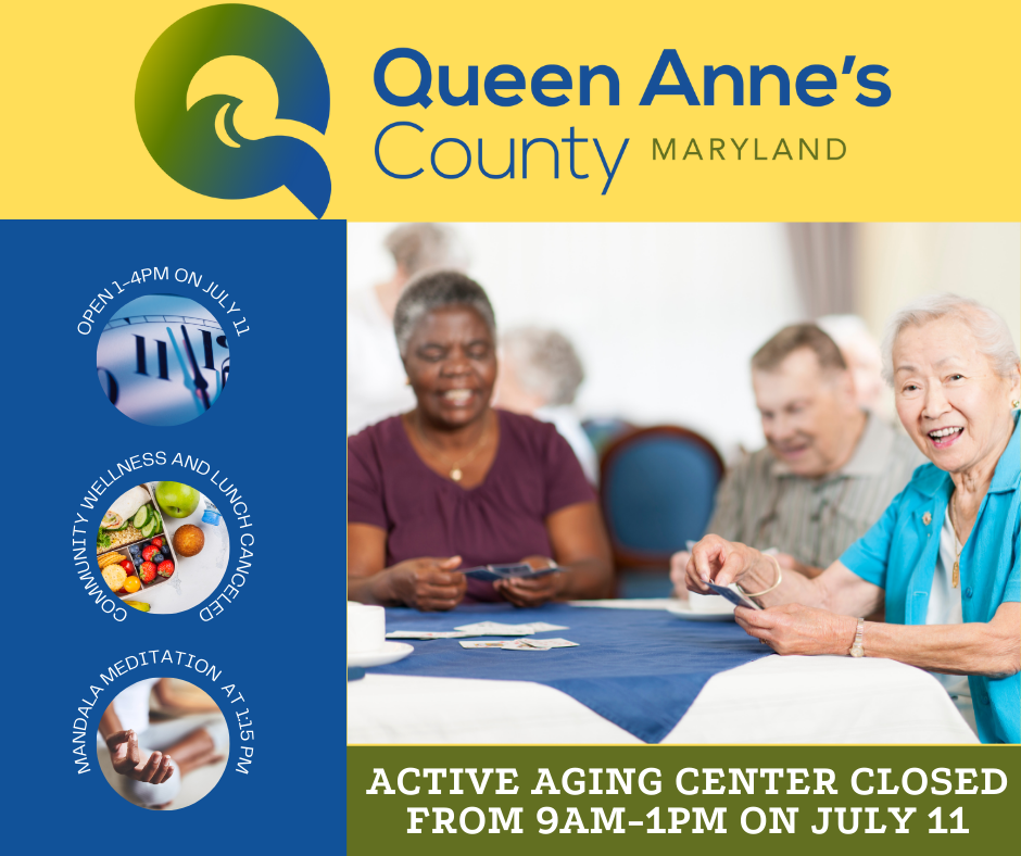 Active Aging center closed from 9AM-1PM on July 7 (2)
