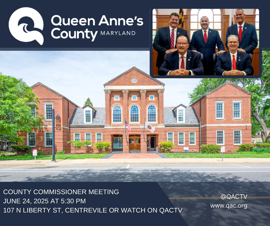Copy of County Commissioner meeting june 24, 2025 at 530 pm 107 n liberty st, centrevile or watch on