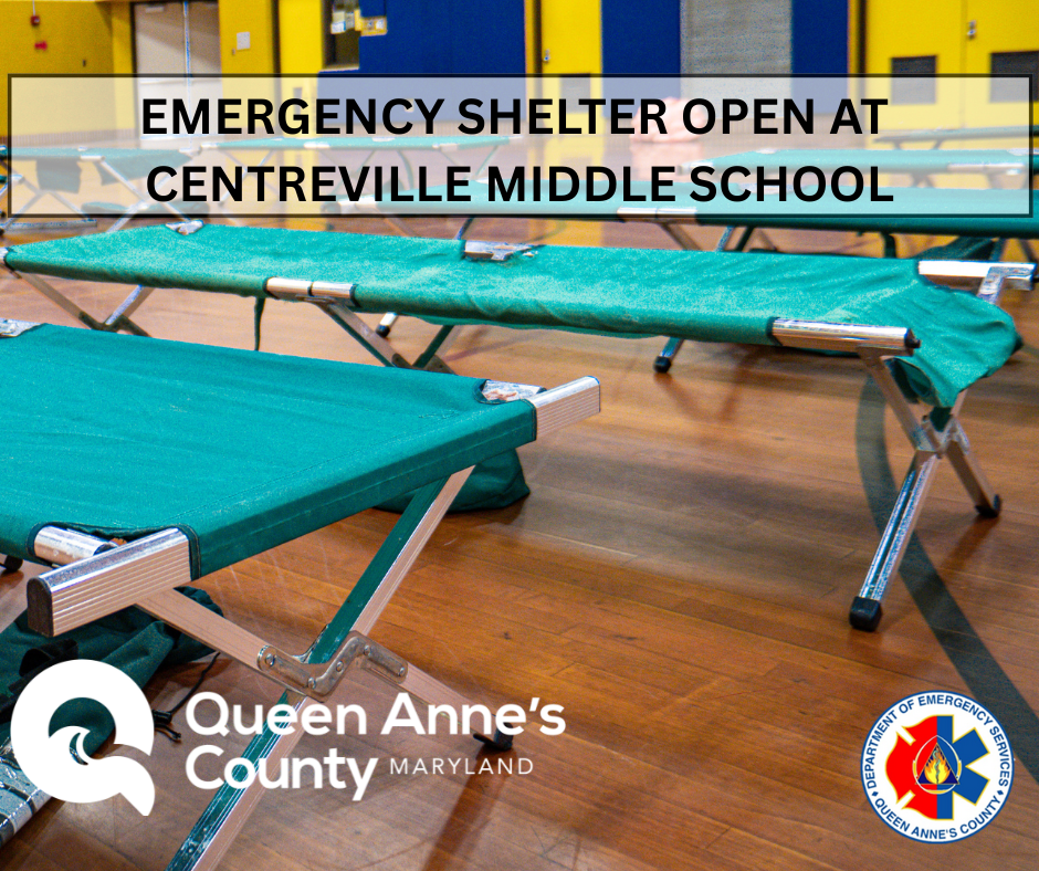 24-Hour Warming Center at Centreville Middle School (2)