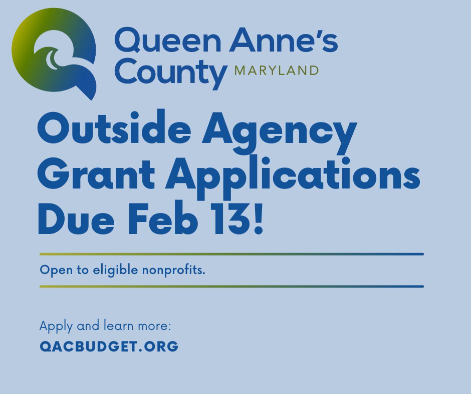 Outside Agency Grant Applications Due Feb 13!